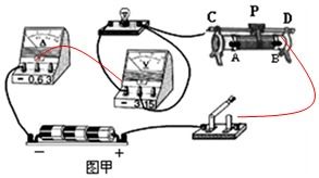 在测量小灯泡电功率的实验中.电源电压为4.5v.小灯泡的额定电压为2.5v.小灯泡正常发光时的电阻约为10ω.①请你用笔画线代替导线.将图甲中的实物电路连接完整.要求