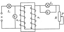 11.如图所示.电压表v1和v2的读数都是3.5 v.如果对调这两个电压表.则v1的读数为3.0 v.v2的读数为4.0 v.求这两个电压表的内阻. 串联电路中.电阻两端的电压与电阻成